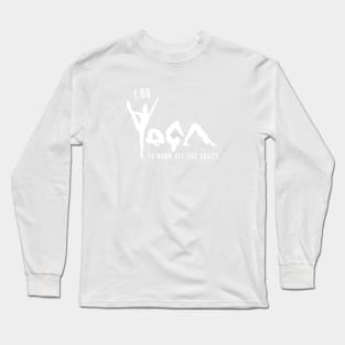 I Do Yoga To Burn Off The Crazy - Jade Long Sleeve T-Shirt